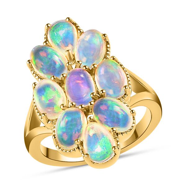Nat&uuml;rlicher, &auml;thiopischer Welo Opal-Ring - 2,75 ct. image number 3