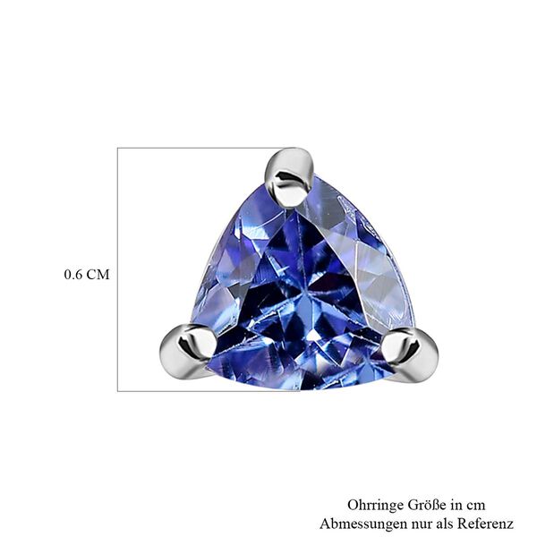 Tansanit Ohrringe - 0,67 ct. image number 5
