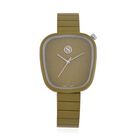 Strada - Japanisches Uhrwerk, Edelstahl Hydraulik-Zifferblatt & Legierung-Armband, 23 cm, grün image number 0