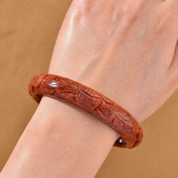 Roter Jade Armreif - 300 ct. image number 2