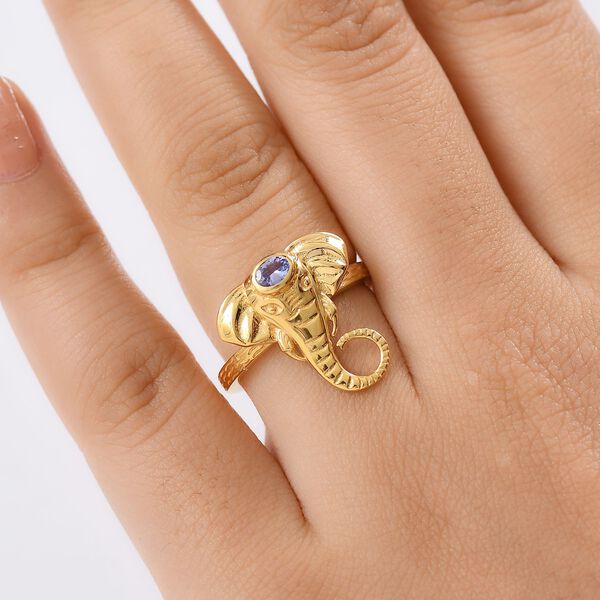 D'Joy AA Tansanit Ring - 0,18 ct. image number 3