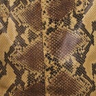 Assots London - Tote Bag aus 100% echtem Leder,Schlangenfoliendruck Farbe: Größe: 37 x 9.5 x 22, Schwarz image number 8