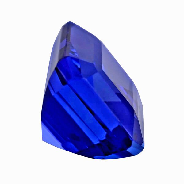 AAAA Tansanit ungefasster Edelstein, Oktagon- und Facettenschliff - 52,26 ct. image number 1