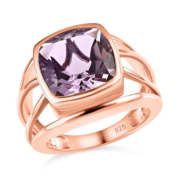 Rose De France Amethyst Ring - 5,15 ct. image number 4