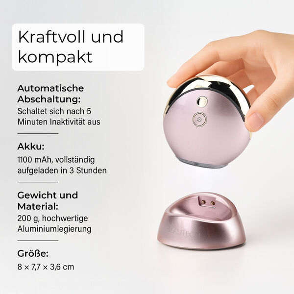 BEAUTECH Wiederaufladbares Gesichtsger&auml;t mit RF und EMS image number 4