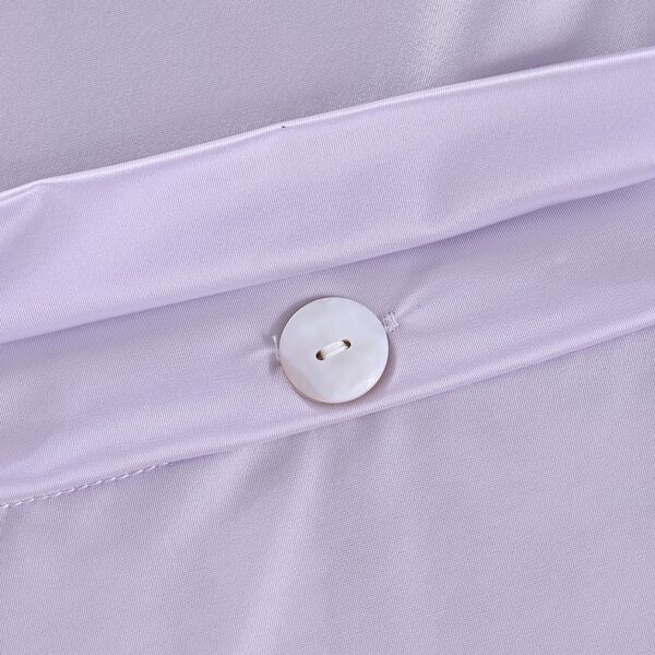 "AB side Silk quilt with cooling fabric fabric:85% nylon+15%spandex A side: print, B side match solid color Filling:100g silk+200g polyester,around 110gsm,33% silk+77% polyester Packing:gift box with PVC cover", "AB side cooling pillowcase with piping wit image number 6