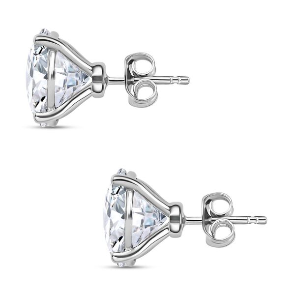 Funkelnde K&ouml;nigin - Nugget Moissanit Ohrringe - 10 ct. image number 4