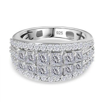 Moissanit Ring- 2,17 ct.