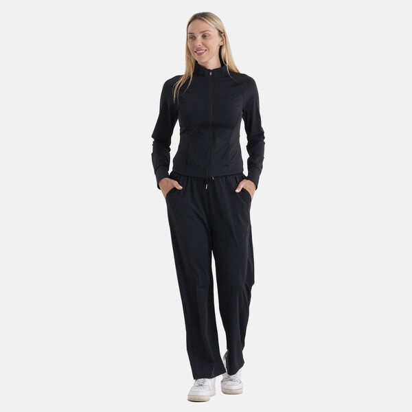 LA MAREY K&uuml;hlendes Softkomfort Langarmshirt mit UV Schutz 50+, Gr&ouml;&szlig;e M (EU 38-40), Schwarz image number 3