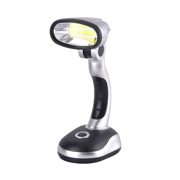 Multifunktionale LED Tischlampe, Silber image number 4