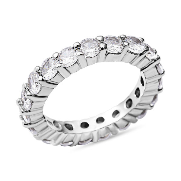 Lustro Stella - Weißer Zirkonia-Ring, 925 Silber rhodiniert, ca. 1,26 ct image number 3