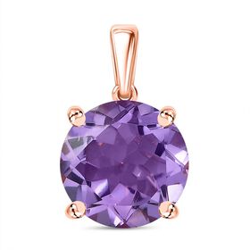 D’Joy AA Rose De France Amethyst und Zirkon Anhänger - 5,92 ct.