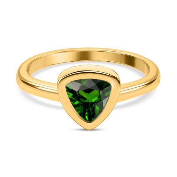 Natürlicher Chromdiopsid-Ring - 0,69 ct. image number 0