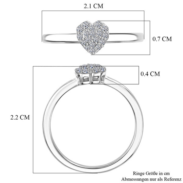 LUXURIANT SI-GH Labor Diamant Ring - 0,14 ct. image number 6