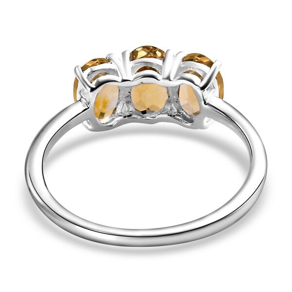 Citrin Ring, 925 Silber (Gr&ouml;&szlig;e 16.00) ca. 1,39 ct image number 6