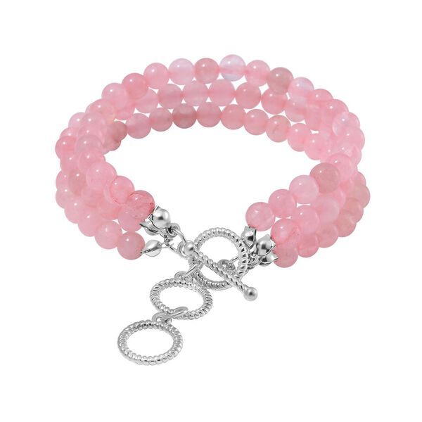 Rosenquarz Armband, 18 cm - 30 ct. image number 4