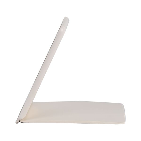 Faltbarer LED-beleuchteter Schminkspiegel, 3 Helligkeitsstufen, Doppelseitige Spiegelflächen, Weiß image number 5