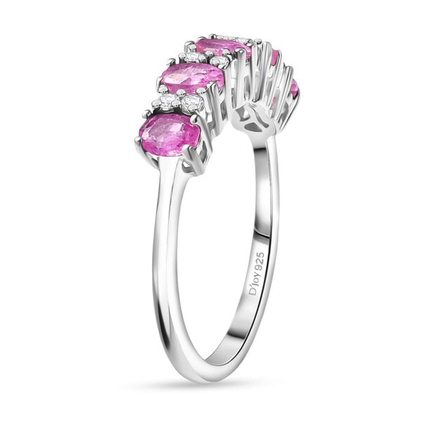 D'Joy Ilakaka rosa Saphir und Zirkon Ring - 1,62 ct. image number 5