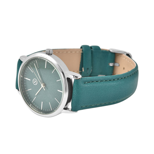 Strada - Uhr mit Sternenstaub Effekt, wasserdicht, Gr&uuml;n image number 4