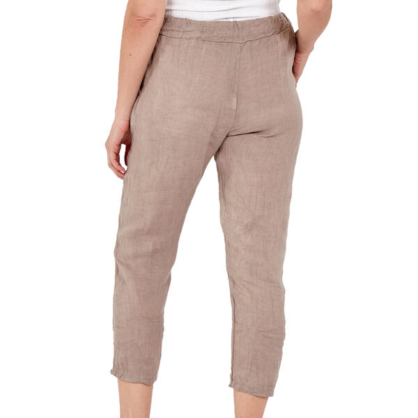 Nova of London, Leinenhose, khaki image number 2