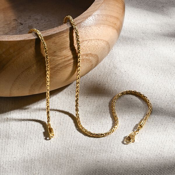 Royal Bali - D'Joy Padian Halskette,925 Silber 916 Gelbgold Vermeil ca. 50 cm ca. 18,00g image number 1