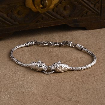 Royal Bali D'Joy 20cm Elefant-Armband in 925 Silber