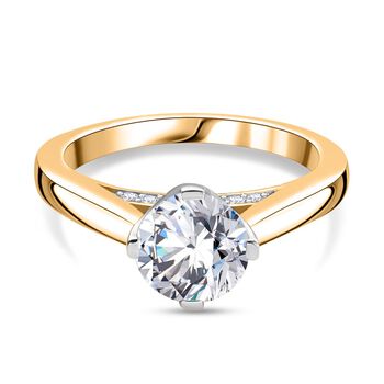 Moissanit Ring - 1,39 ct.