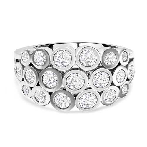 Moissanit Ring - 1,21 ct. image number 0