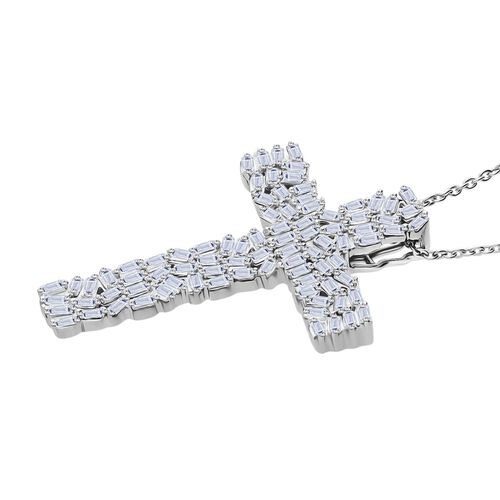 LUXURIANT DIAMOND - Lab Grown Diamant SI-GH SGL zertifiziert Schmuckset 925 Silber rhodiniert ca. 1,00 ct. image number 2