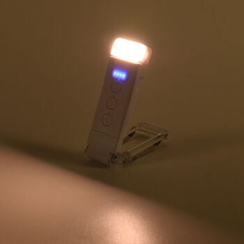 LED-Leselampe, 10,5x3,5cm, Wei&szlig;