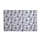 LA MAREY - bedruckter Seidenschal, 180x110 cm, Grau