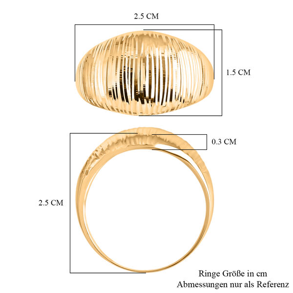 375 Gold Ring (Größe 18.00) ca. 1,92g image number 6