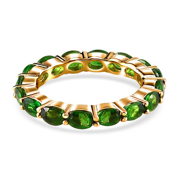 Nat&uuml;rlicher Chromdiopsid-Bandring - 3,09 ct. image number 0