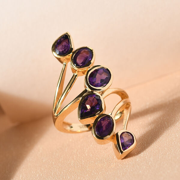Afrikanischer Amethyst-Ring - 2,95 ct. image number 2