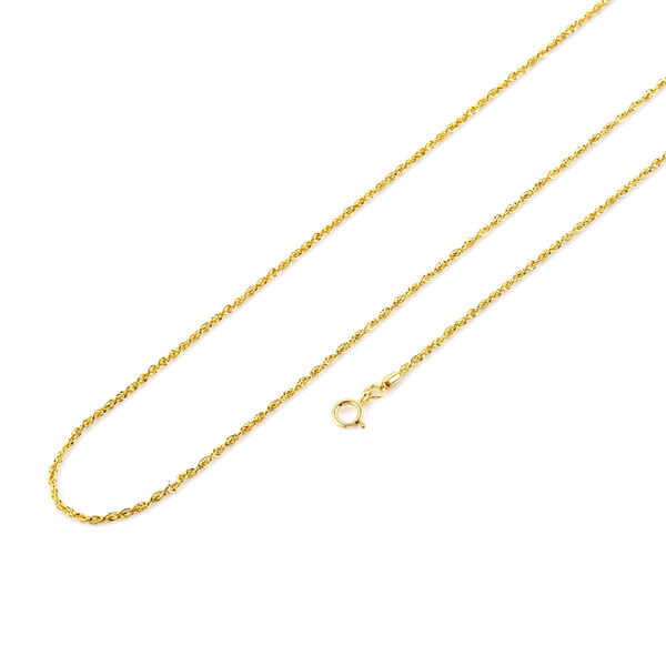 ILIANA - Kordelkette, ca. 50 cm, 750 Gelbgold