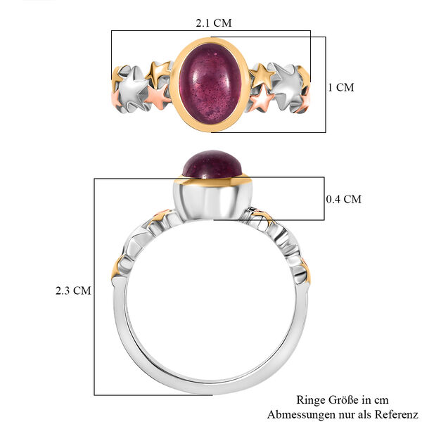 AA Afrikanischer Rubin Ring - 2 ct. image number 7