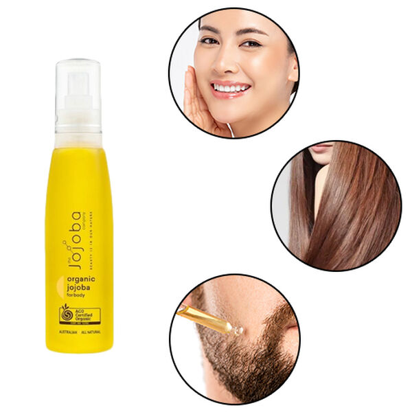 100% nat&uuml;rliches & biologisches australisches Jojoba - Golden Liquid - Wax Ester - 200ml image number 3