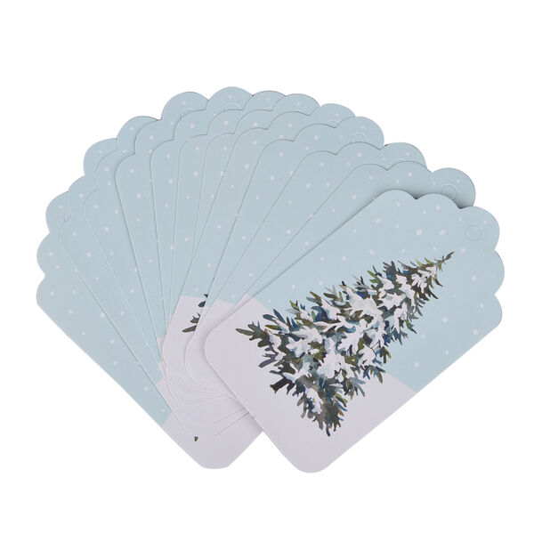 12er-Set Geschenktüten, Weihnachtsmotiv, Größe S (18x10x23 cm), M (32x12x26 cm), und L (31x12x42 cm), Mehrfarbig  image number 6