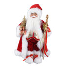 Weihnachtsmann, Christbaumspitze, Größe 45 cm, Rot und Gold  image number 0