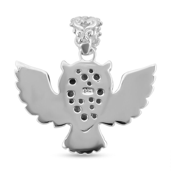 Royal Bali Kollektion - Afrikanischer Rubin-Eule-Anh&auml;nger - 0,36 ct. image number 4