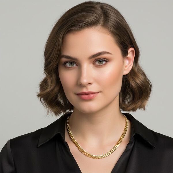 585 Gold Halskette ca. 50 cm ca. 15,40g image number 2