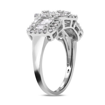 Wei&szlig;er Diamant SGL Zertifiziert I1 G-H Ring, 585 Gold, (Gr&ouml;&szlig;e 20.00) ca. 2.00 ct