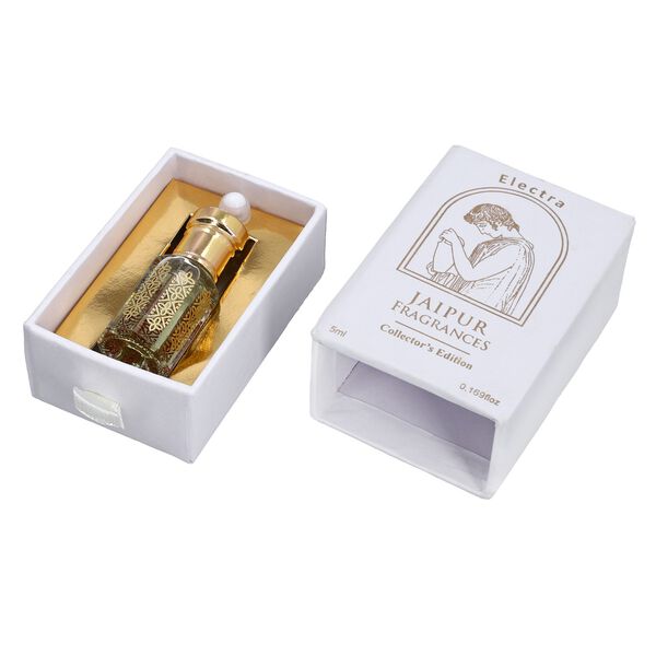 Jaipur Fragrances - Collectors Edition Electra nat&uuml;rliches Parf&uuml;m&ouml;l, 5ml image number 6
