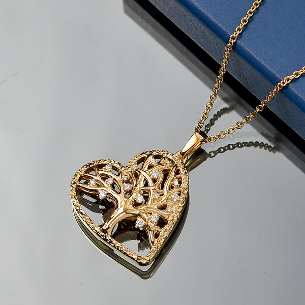 EVER TRUE Moissanit Schmuckset ca. 50 cm ca. 0,17 ct. image number 1