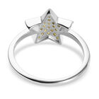 LUSTRO STELLA - Peridot Zirkonia Stern Ring 925 Silber image number 4