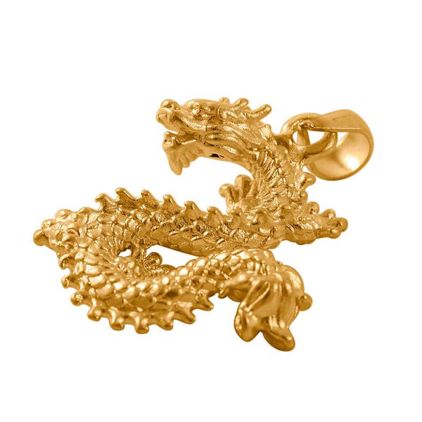 Drachen Anh&auml;nger in 999 Gold image number 7