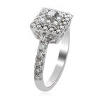 RHAPSODY Diamant zertifiziert VS E-F Cluster Ring 950 Platin image number 1