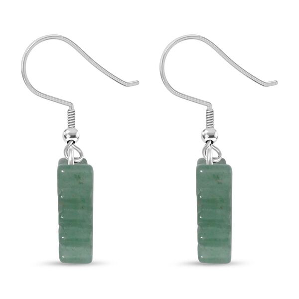 Grüne Aventurin-Ohrringe - 50 ct. image number 4