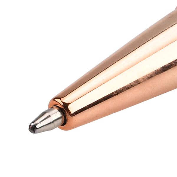 LIVMORE 3er-Set Kugelschreiber mit 3 blauen Tinten und Geschenkbox, Dunkelblau, babyrosa und gold, 14x1cm image number 3