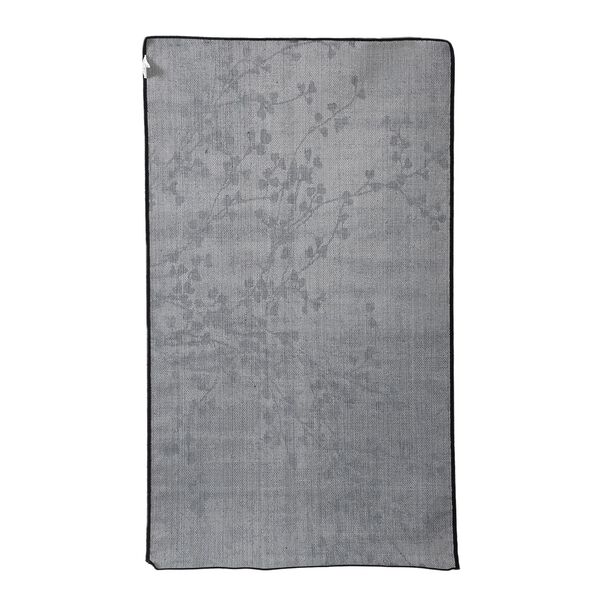 Gewebter Teppich mit Blattmuster, 91x152cm, Braun-schwarz image number 8